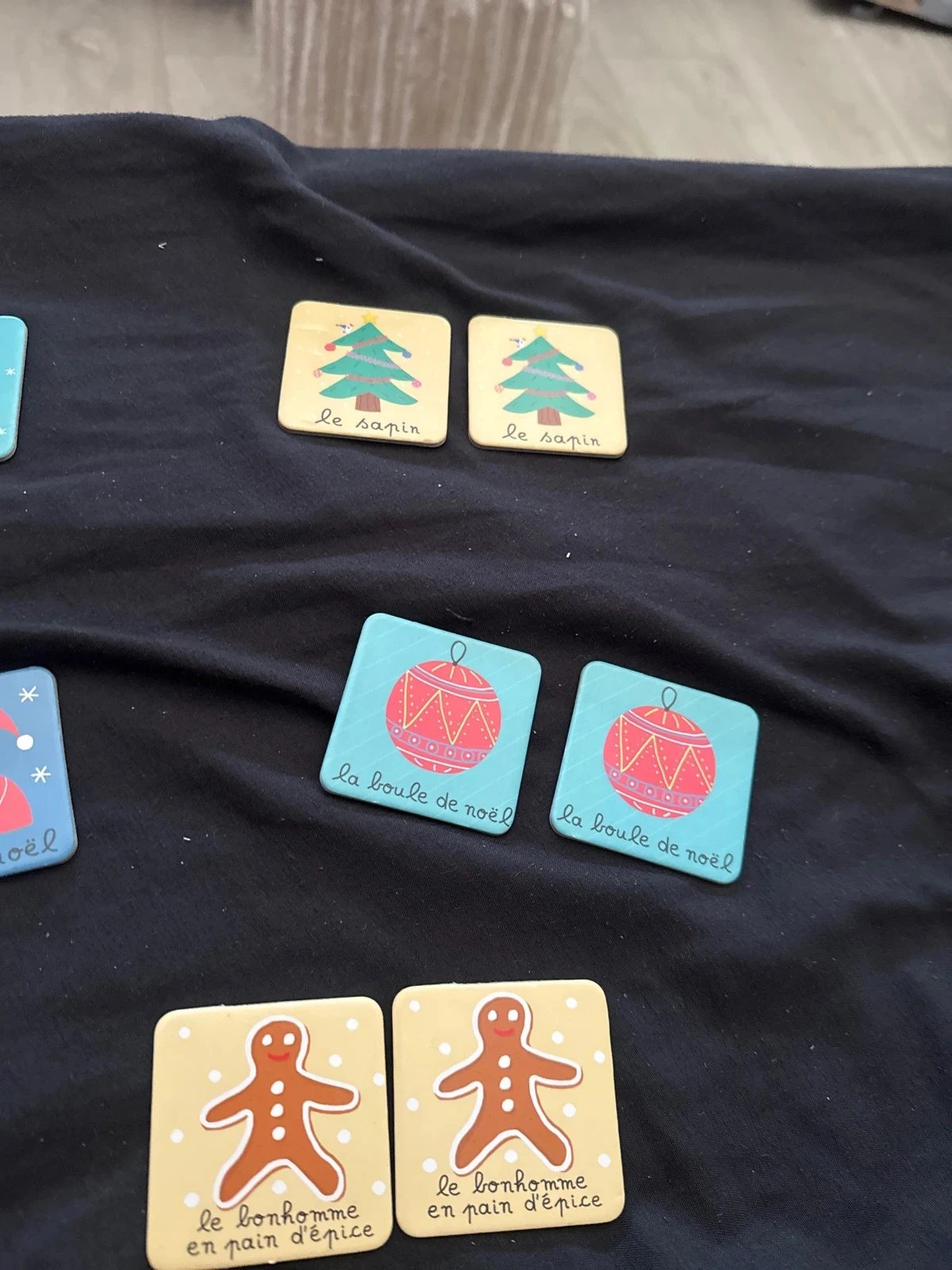 Juego de Memoria, memoria Educativa de Cartón – Tema Navidad (Ideal para Vocabulario Infantil) – photo 4